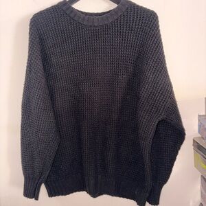 American Eagle size M oversized black sweater